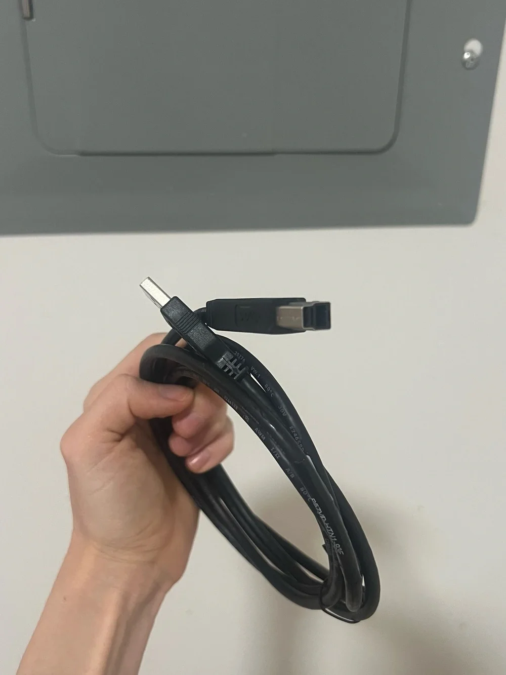 USB 3.0 A to B Cable - 6ft Black Printer/Monitor Cable
